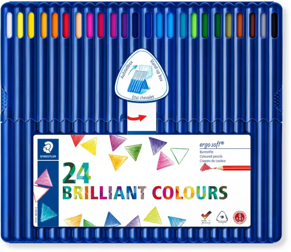 Staedtler Ergosoft 157 värikynät 24 kpl.