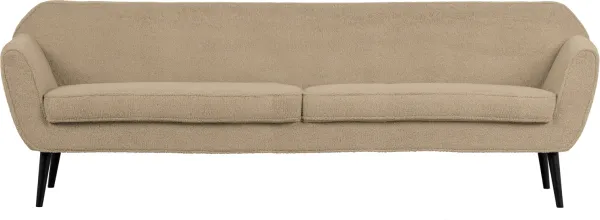 Rocco, Lounge-sohva, hiekanväri, H75x230x82 cm