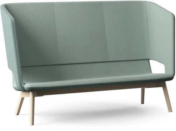 Twist & Sit Soft - 3-hengen korkea lounge-sohva jaloilla