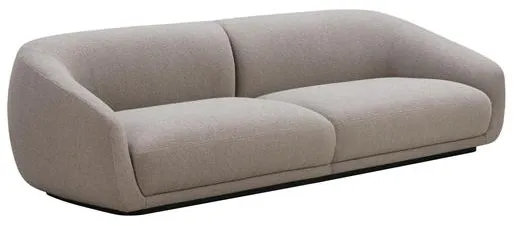 Wendelbo Montholon Sohva 3-istuttava Cuddle 04/Musta petsattu tammi