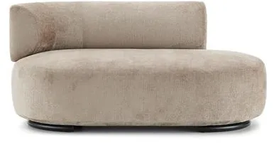 Kartell K-Wait Dormeuse Sohva Vasemmanpuoleinen Beige