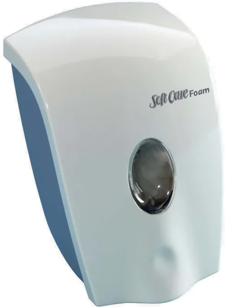 Poistettu tuotannosta: Soft Care Foam, vaahtosaippua-annostelija, valkoinen ABS-muovi