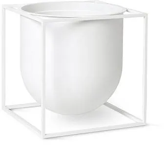 Audo Copenhagen Kubus Flowerpot 23 - Valkoinen