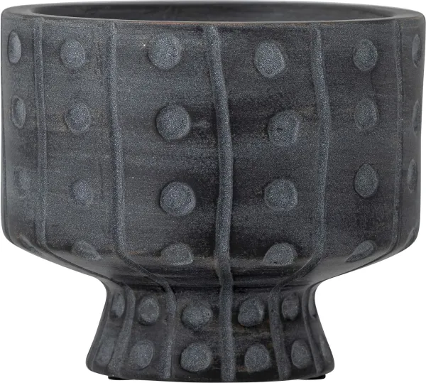 Rane, Kukkaroruukku, harmaa, keramiikka